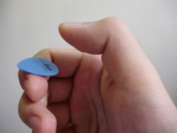 Holding a Pick