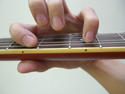 6th string 2 Notes Power Chord Top View