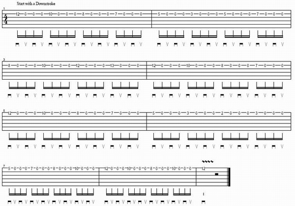 Alternate Picking Exercise1