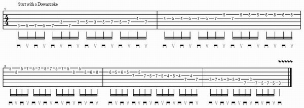 Alternate Picking Exercise2