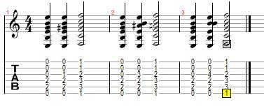 Em Chord Transition