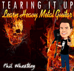 Learn Heavy Metal Guitar Dvd250