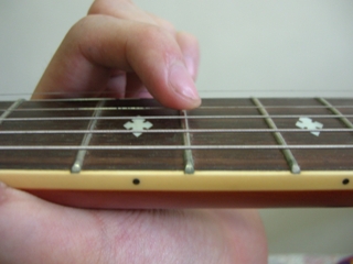 Natural Harmonic 5th Fret Correct