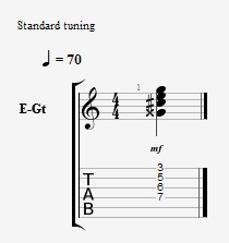 c major dominant 7